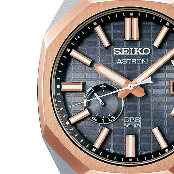 Seiko Astron Nexter DYNA SBXD014 Men's Solar-Powered GPS Satellite Radio Wave Watch with Gray Dial, Exclusive Model