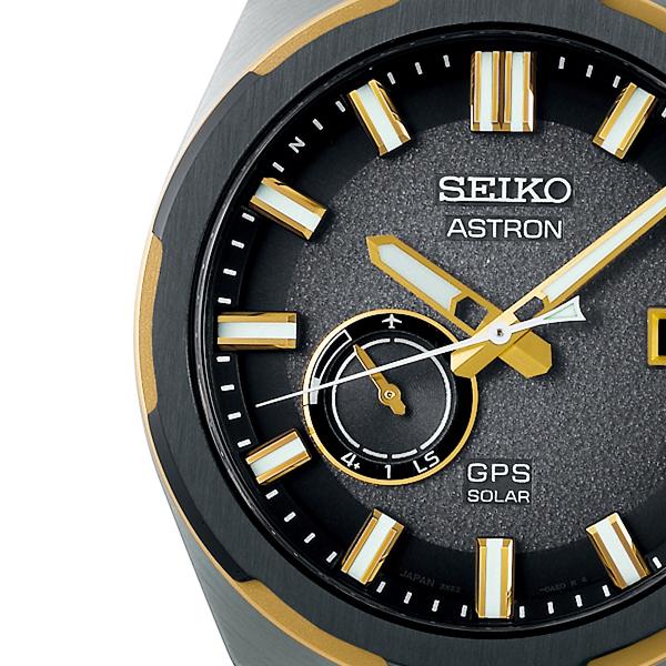 Seiko Astron Nexter Cosmic Design Solar SBXD026 Men's Watch, Solar, GPS Satellite Radio, Gray Dial, Exclusive