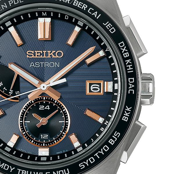 SEIKO ASTRON NEXTER 2nd Collection NOVA SBXY053 Dark Navy Titanium Solar Radio-Controlled JDM Men’s Watch