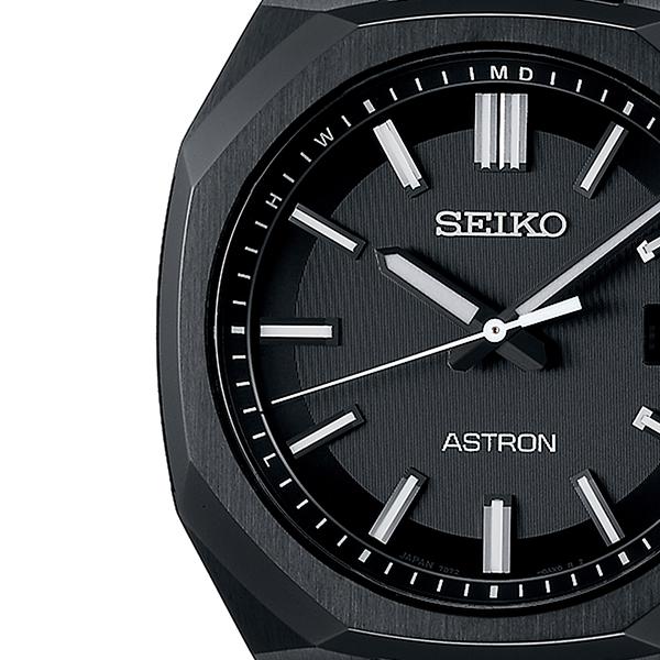 Seiko Astron Nexter 3rd SBXY083 Men's Solar Radio-Controlled Watch in Black Titanium
