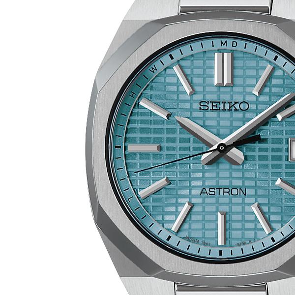 Seiko Astron Nexter Compact Size SBXY103 Men's Solar Radio-Controlled Titanium Mint Blue Dial Watch, Released November 8th