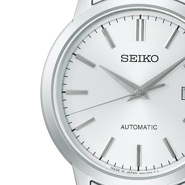Seiko Selection S Series International Line SCVE059 Men's Mechanical Watch with White Dial
