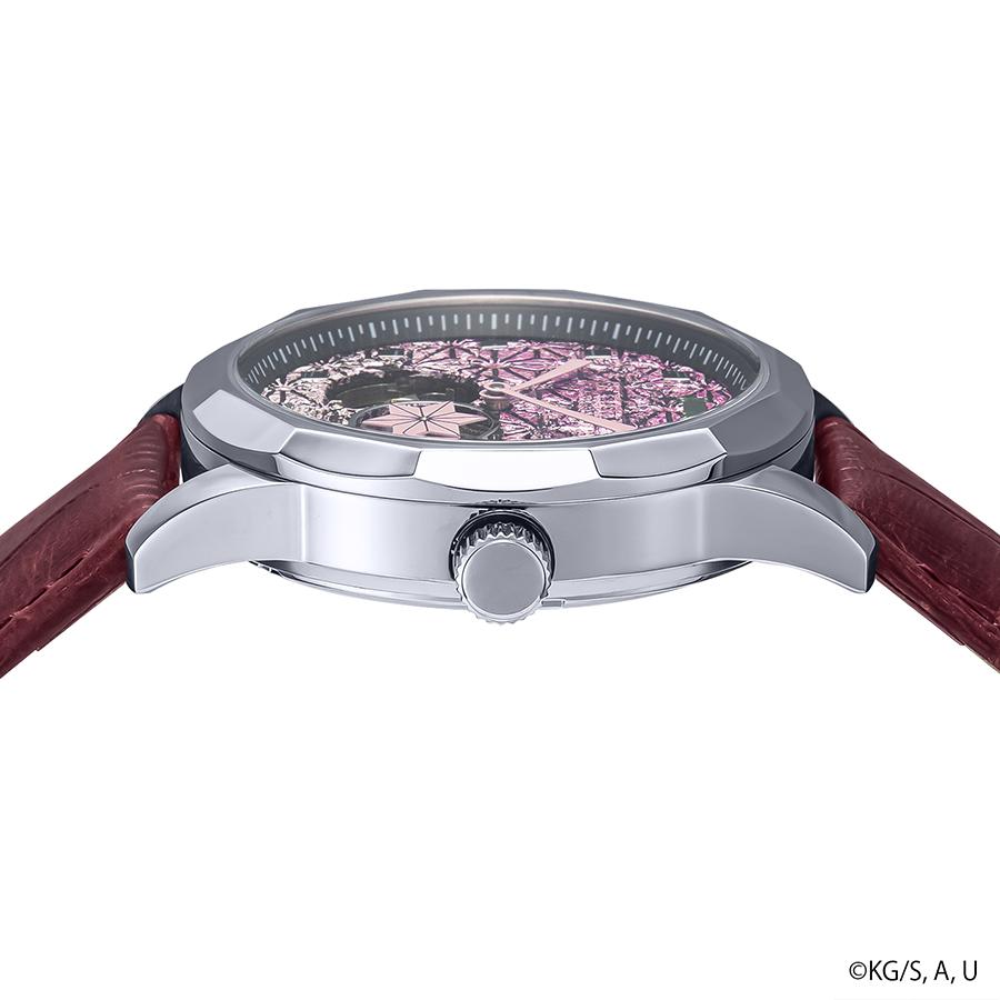 GARRACK S-MEISTER SMS-40-KY-KN Demon Slayer Nezuko Kamado Automatic Open Heart Watch Japan Made