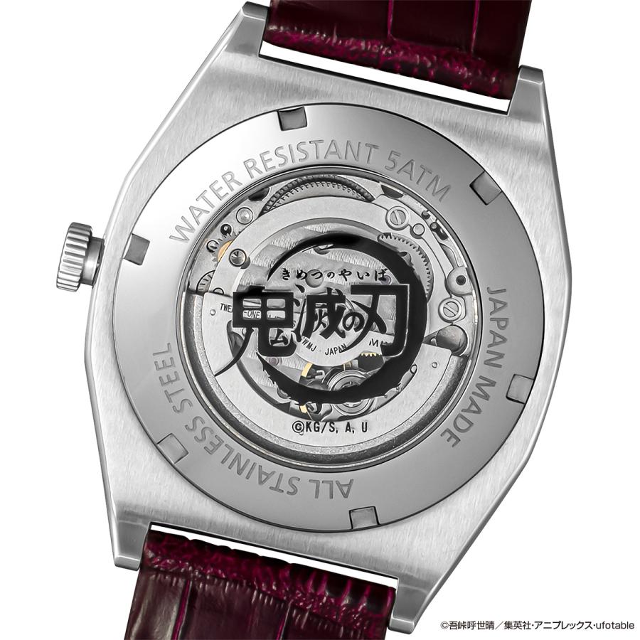 GARRACK S-MEISTER SMS-41-KY-J3A Demon Slayer Akaza Automatic Open Heart Watch Japan Made