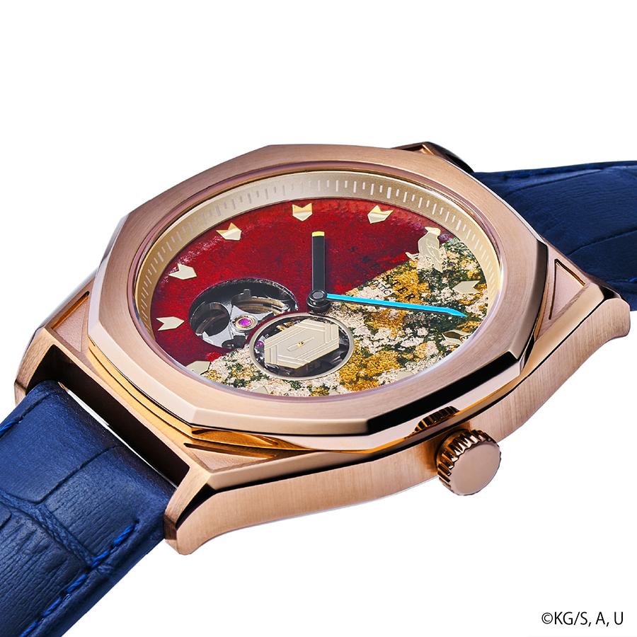 GARRACK S-MEISTER SMS-41-KY-TG Demon Slayer Giyu Tomioka Automatic Open Heart Watch Japan Made