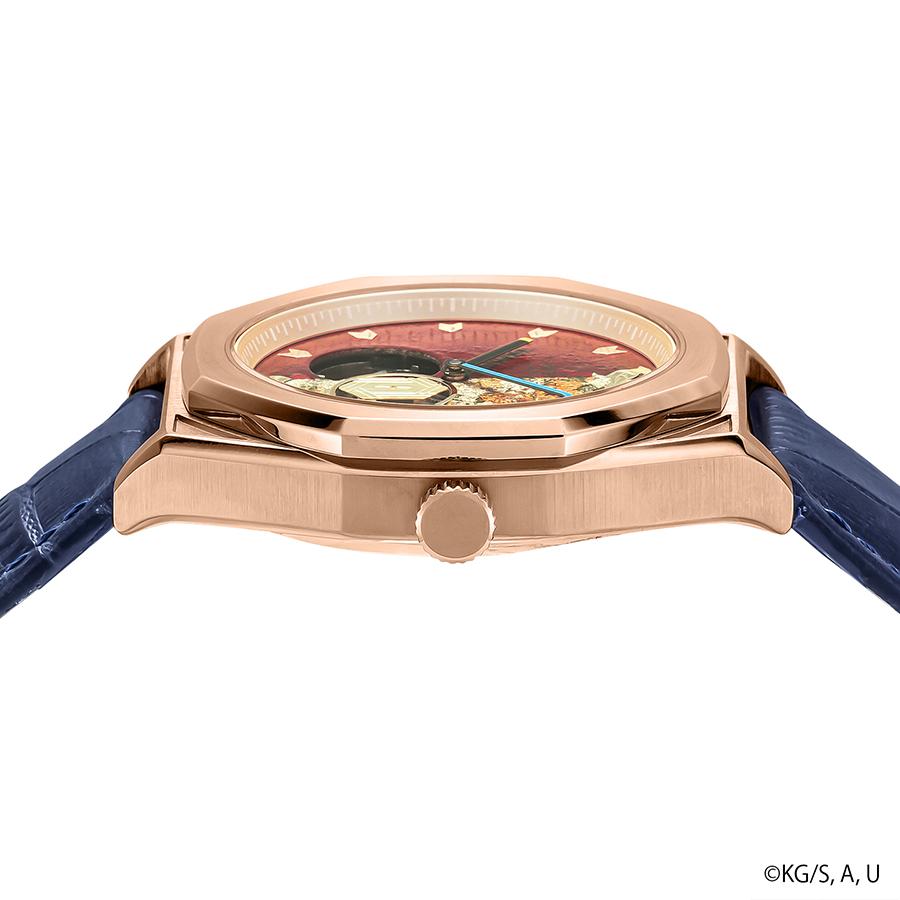 GARRACK S-MEISTER SMS-41-KY-TG Demon Slayer Giyu Tomioka Automatic Open Heart Watch Japan Made