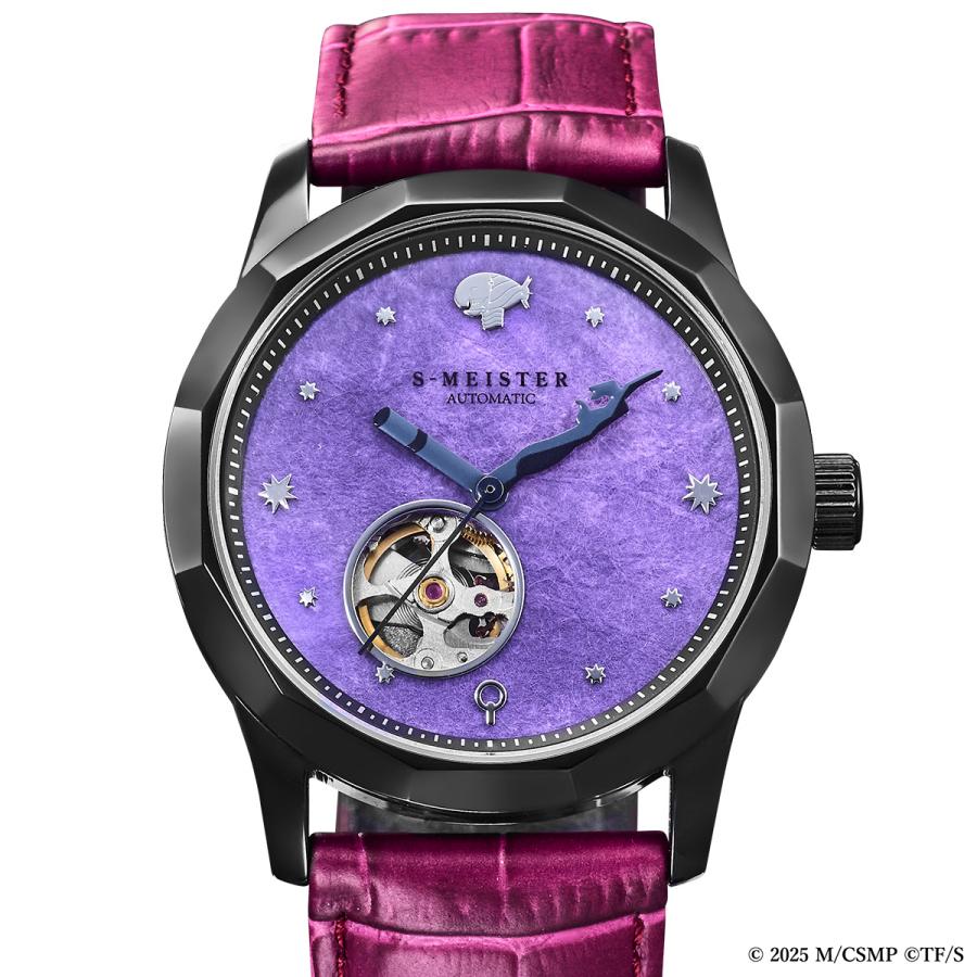 GARRACK S-MEISTER SMS-CM-40-B Chainsaw Man Bomb Japan Automatic Watch