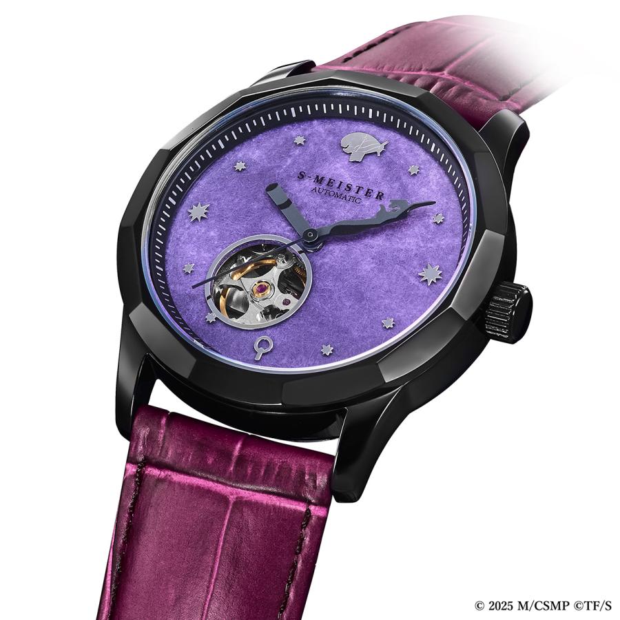 GARRACK S-MEISTER SMS-CM-40-B Chainsaw Man Bomb Japan Automatic Watch
