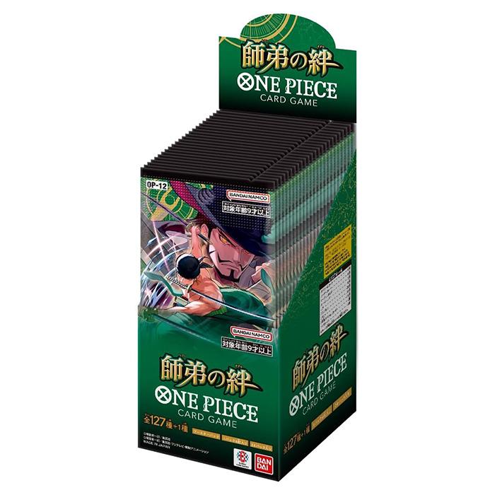One Piece Card Teacher and Student Bonds OP-12 Booster Pack Box Product