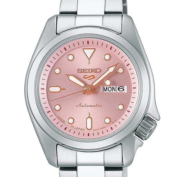 Seiko 5 Sports SKX Series Small Size SRRA003 Women's Automatic Watch with Copper Pink Dial