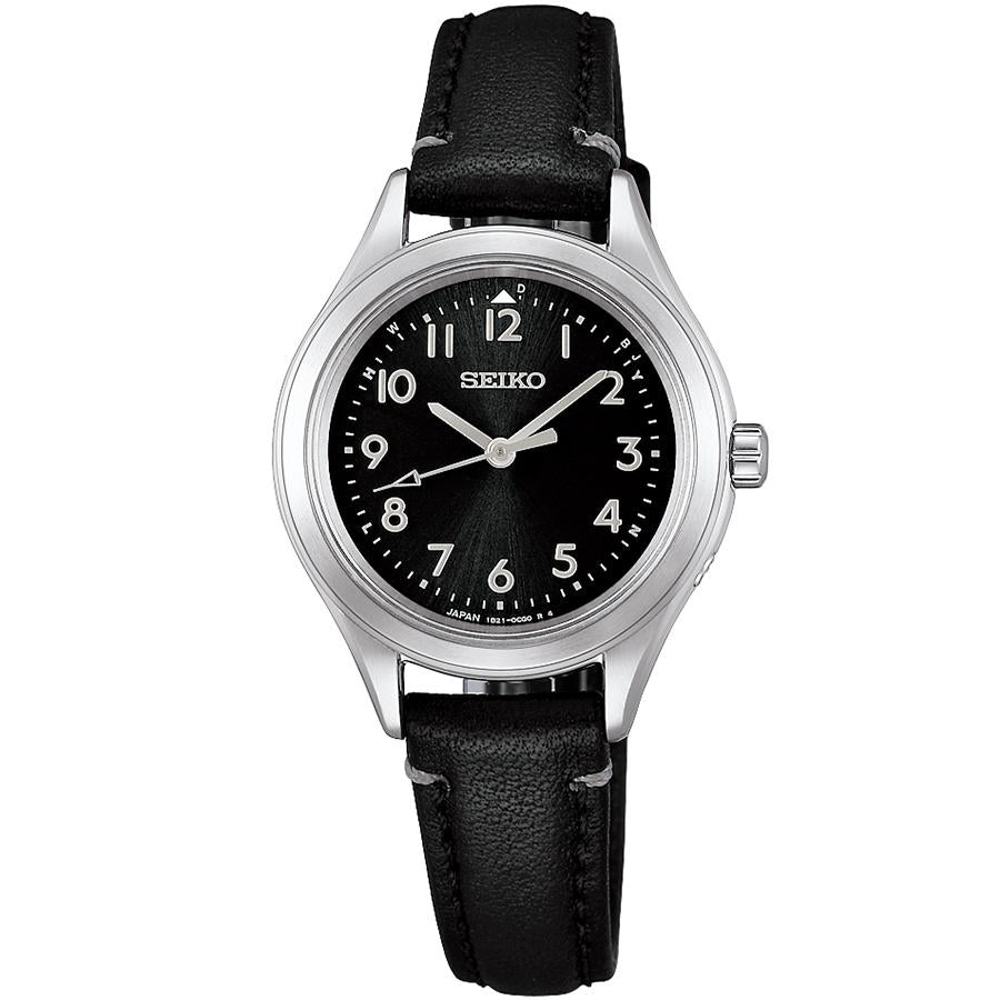 SEIKO SELECTION SSDY053 JDM 2026 Raise The Future Limited Edition Solar Radio Controlled Black Leather Ladies Watch