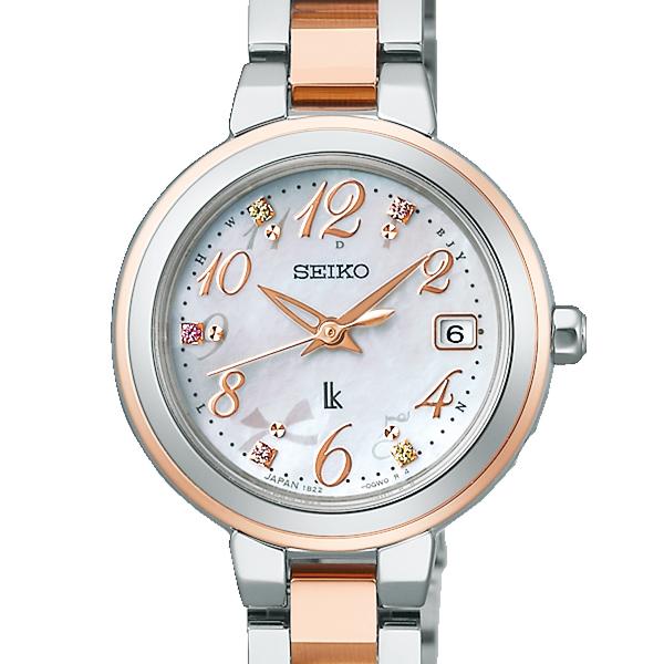 Seiko Lukia 2024 Holiday Season Limited Edition Ribbon Motif SSVW236 Women's Watch with Solar-Powered Radio Control and Mother-of-Pearl Dial