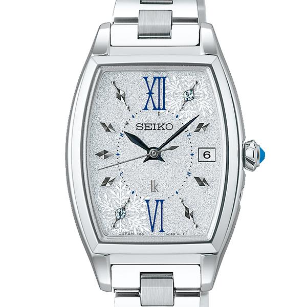Seiko Lukia 2025 Holiday Season Limited Edition Snow Scene SSVW239 Women's Watch Solar Radio-Controlled Tonneau White Dial
