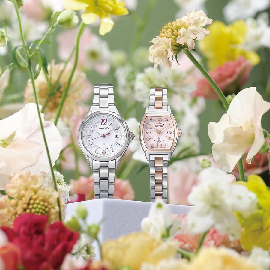 SEIKO LUKIA Happy Collection SSWA012 Silky Pink Tonneau Quartz JDM Women’s Watch