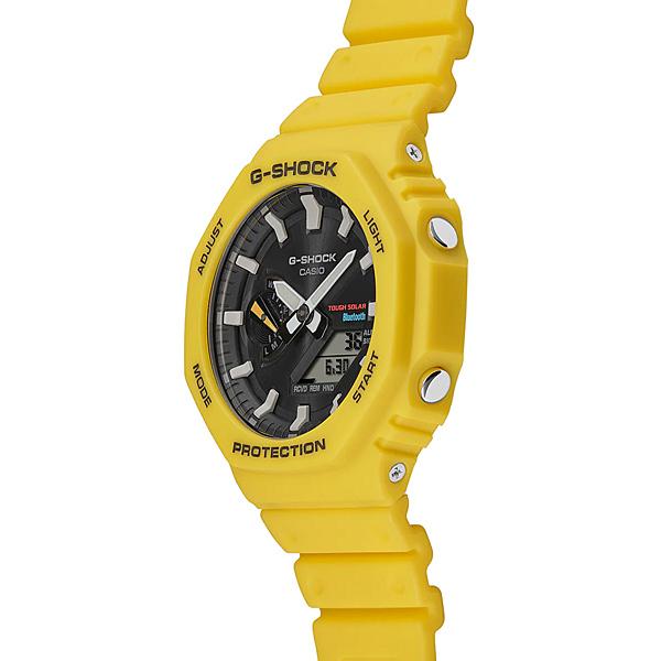 CASIO G-SHOCK GA-B2100C-9AJF JDM Tough Solar Mobile Link Analog-Digital Octagonal Yellow Black Men's Watch