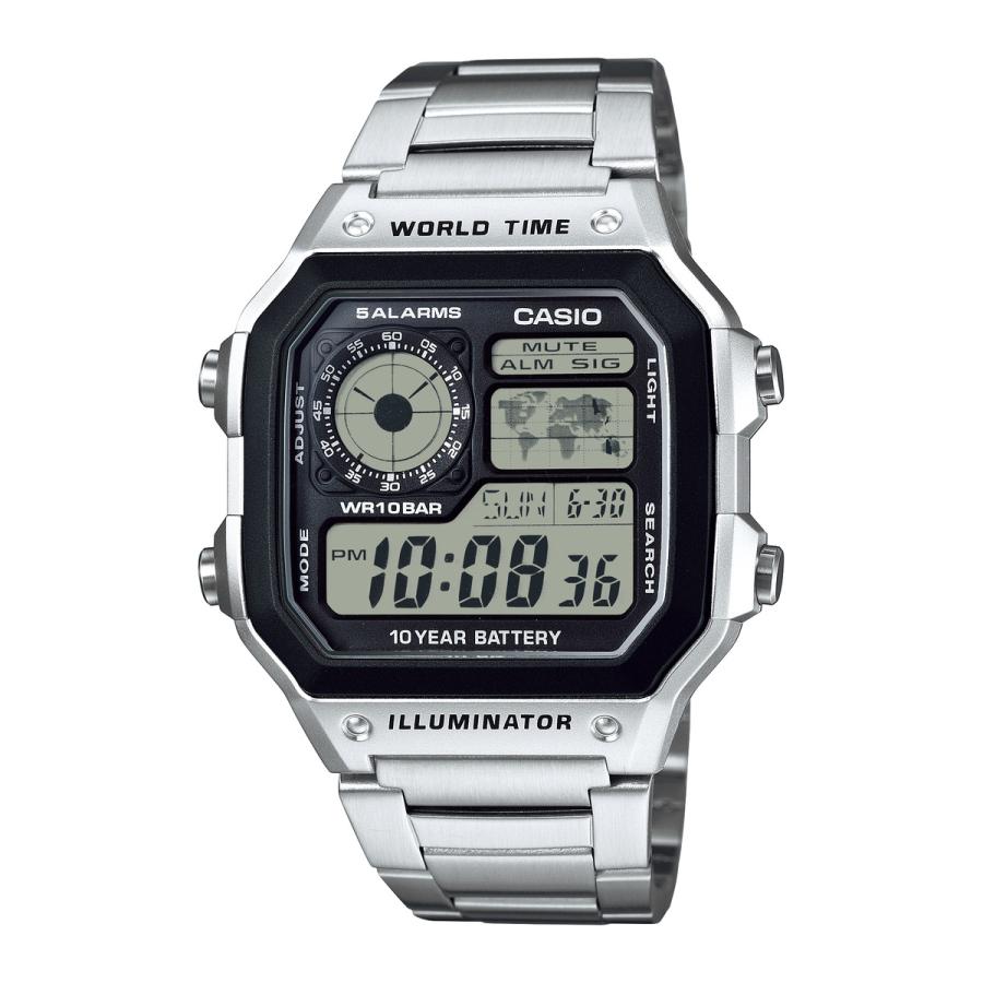 CASIO Collection Multi-function Digital Watch AE-1200WHD-1AJF