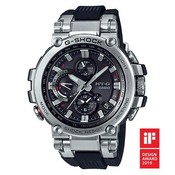 CASIO MT-G MTG-B1000-1AJF JDM Full Metal Solar Radio Analog-Digital Chronograph Men's Watch
