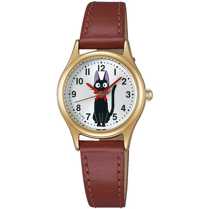 Alba Kiki's Delivery Service Jiji ACCK405 Women's Battery-Operated Quartz Watch with Leather Strap