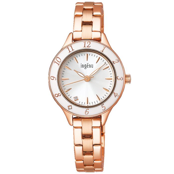 Alba Angeine Epora Quartz AHJK460 Women's Battery-Operated Pink Gold Watch