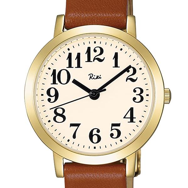 Alba Riki Standard AKQK411 Women's Quartz Watch with Battery and Leather Strap