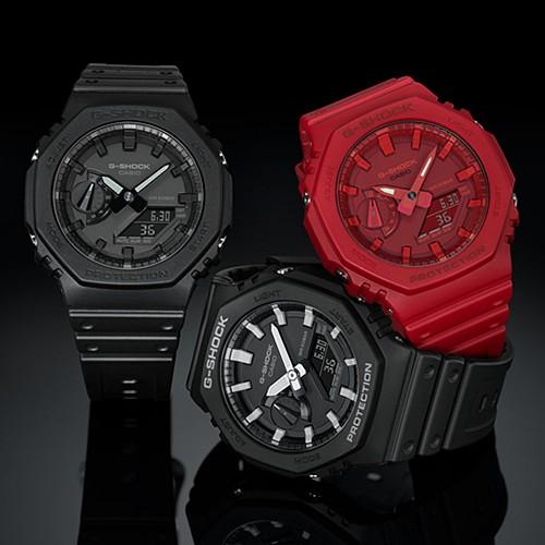 CASIO G-SHOCK GA-2100-1AJF JDM Carbon Core Guard Black Analog Digital Men's Watch
