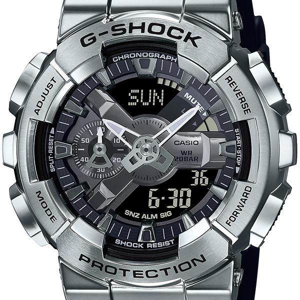 CASIO G-SHOCK GM-110-1AJF JDM Metal Covered Analog-Digital Quartz Men's Watch