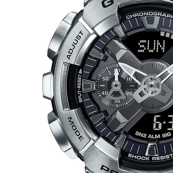 CASIO G-SHOCK GM-110-1AJF JDM Metal Covered Analog-Digital Quartz Men's Watch