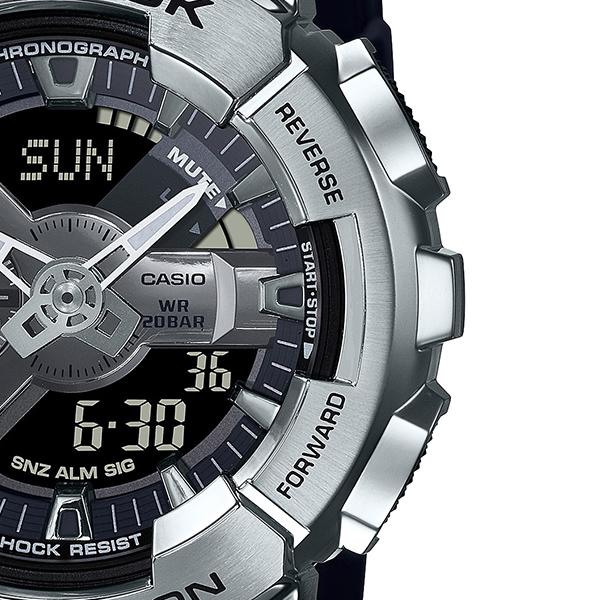 CASIO G-SHOCK GM-110-1AJF JDM Metal Covered Analog-Digital Quartz Men's Watch