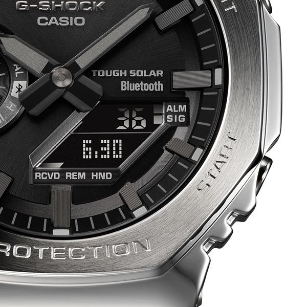 CASIO G-SHOCK GM-B2100D-1AJF Full Metal Silver Analog Digital Men's Watch Japan Model