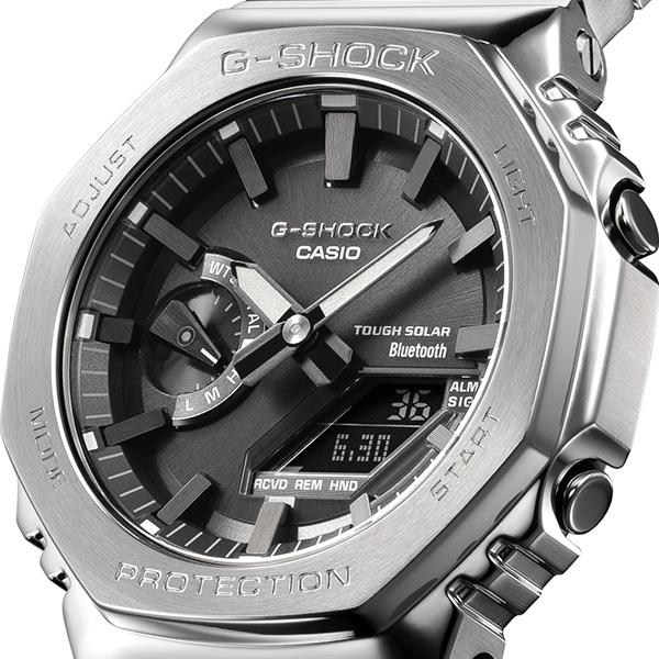 CASIO G-SHOCK GM-B2100D-1AJF Full Metal Silver Analog Digital Men's Watch Japan Model
