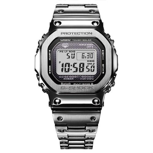 CASIO G-SHOCK GMW-B5000D-1JF JDM Full Metal Silver Solar Radio Bluetooth Men's Watch