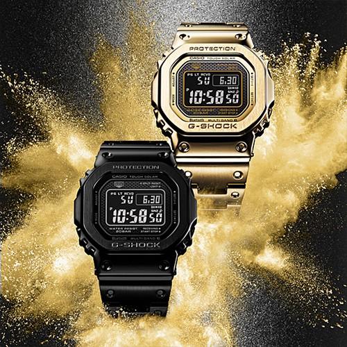 CASIO G-SHOCK GMW-B5000GD-1JF Full Metal Black JDM Bluetooth Solar Men's Watch
