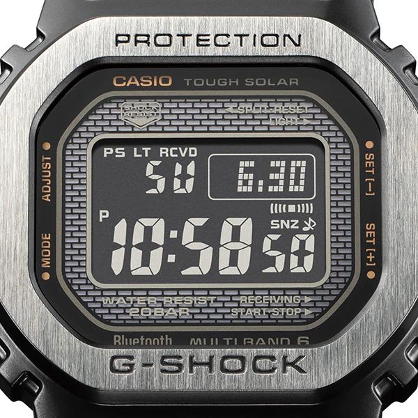 CASIO G-SHOCK GMW-B5000MB-1JF JDM Full Metal Multi-Finish Black Solar Men's Watch