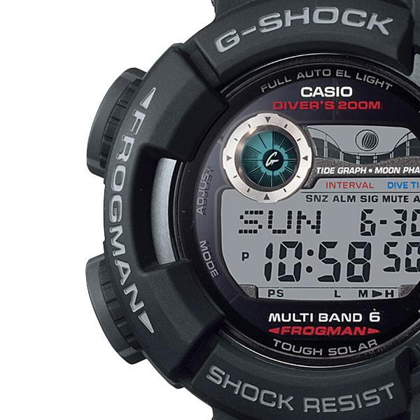 CASIO G-SHOCK GWF-1000-1JF FROGMAN Tough Solar MULTIBAND 6 JDM Men's Diver's Watch