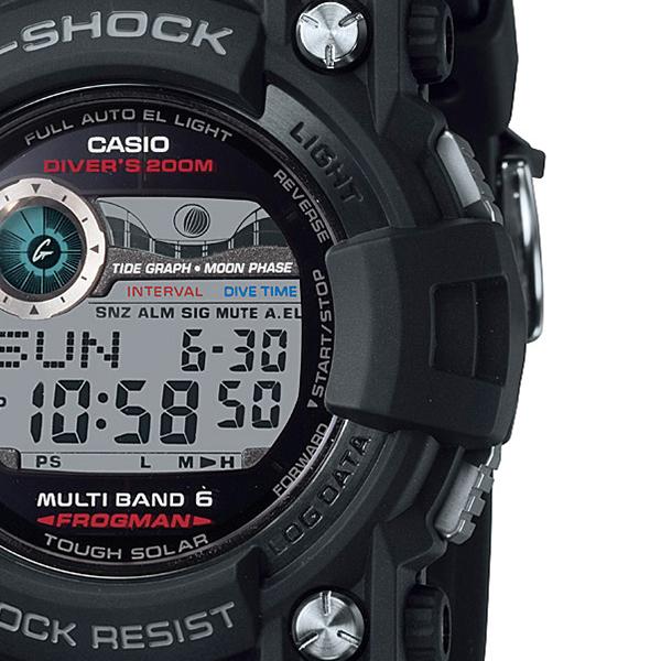 CASIO G-SHOCK GWF-1000-1JF FROGMAN Tough Solar MULTIBAND 6 JDM Men's Diver's Watch