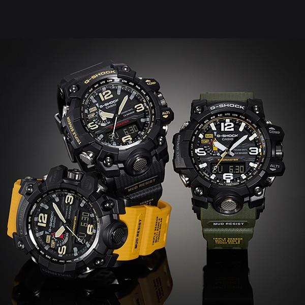CASIO G-SHOCK MUDMASTER GWG-1000-1A3JF JDM Master of G Triple Sensor Analog-Digital Solar Radio Men's Watch