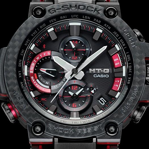 CASIO G-SHOCK MTG-B1000XBD-1AJF JDM Carbon Black Bluetooth Solar Men's Watch