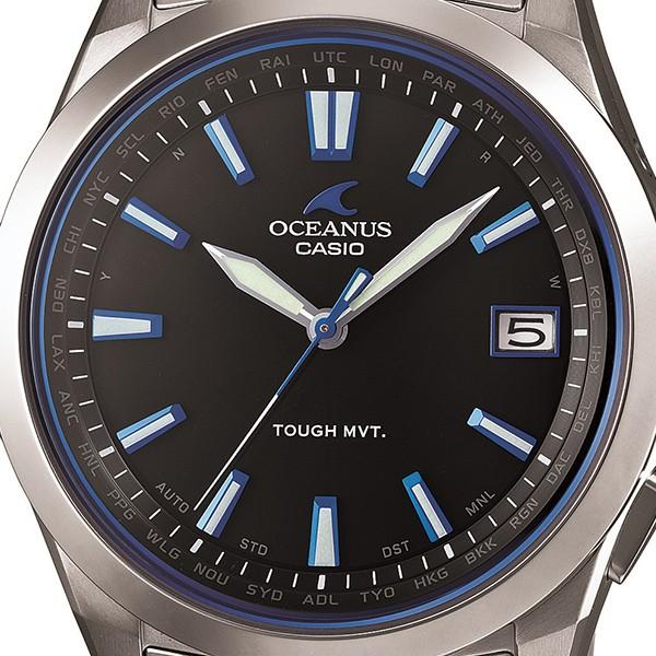 CASIO OCEANUS OCW-S100-1AJF Classic Line Black Dial Titanium Tough Solar Radio-Controlled JDM Men's Watch