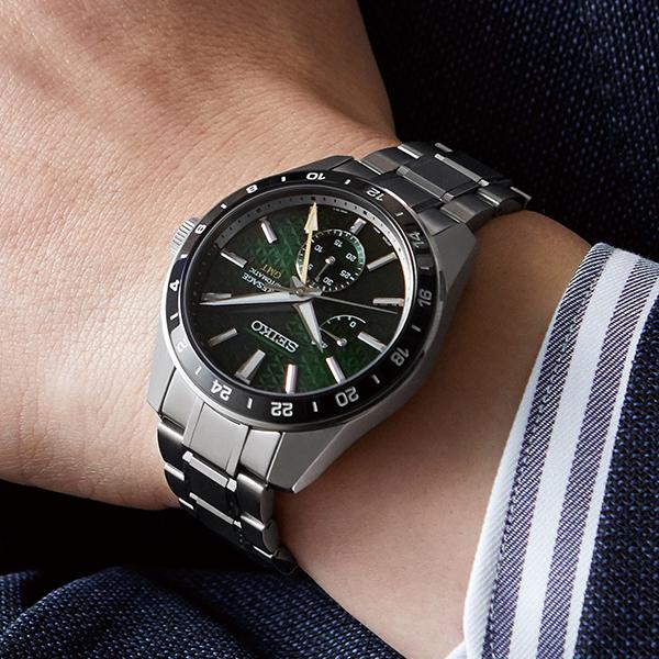 Seiko - Presage - Prestige - Line - SARF003 - Mechanical self-winding - Mechanical - GMT - Date - Core shop model -