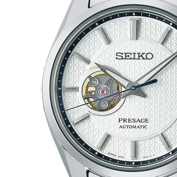 Seiko Presage Sharp Edged Series Open Heart Shironeri SARX097 Men's Mechanical Automatic Watch