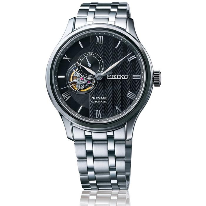 Seiko Presage Japanese Garden SARY093 Men's Mechanical Automatic Watch with Black Metal Strap