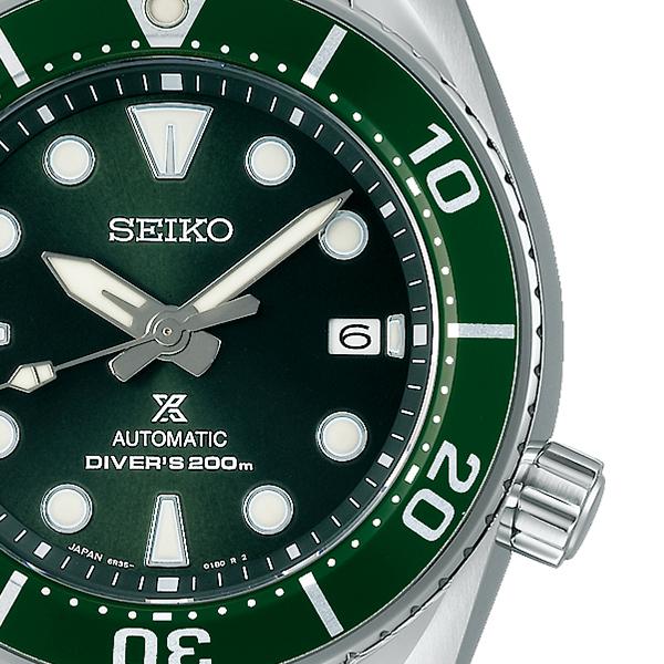 Seiko Prospex Sumo SBDC081 Men's Mechanical Automatic Watch, Green