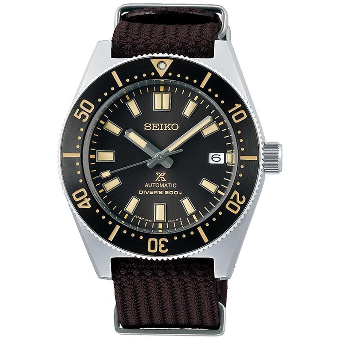 Seiko Prospex 1965 Mechanical Diver's Watch, Modern Design, SBDC141, Men's Mechanical Watch with Fabric Strap