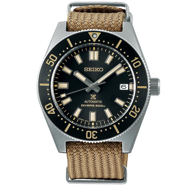 Seiko Prospex 1965 Mechanical Diver's Watch, Modern Design, SBDC141, Men's Mechanical Watch with Fabric Strap
