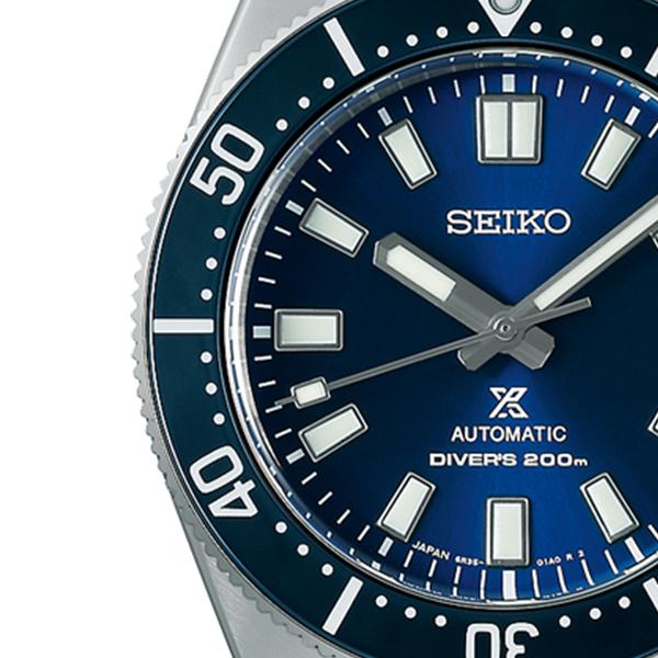 Seiko Prospex 1965 Mechanical Diver's Watch, Modern Design, Limited Edition, SBDC163, Men's Mechanical Watch, Blue, Exclusive