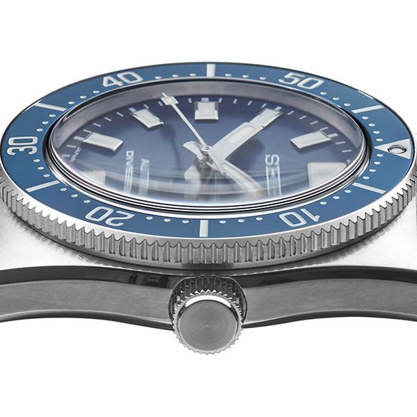 Seiko Prospex Samurai PADI Special THE GREAT BLUE SBDY123 Men's Mechanical Diver's Watch, Blue