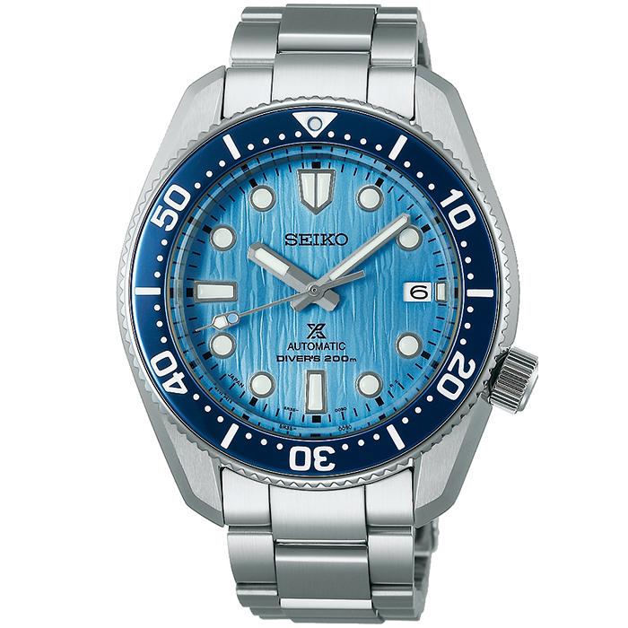 Seiko Prospex 1968 Mechanical Diver's Watch, Save the Ocean SBDC167, Modern Design, Men's Mechanical Watch