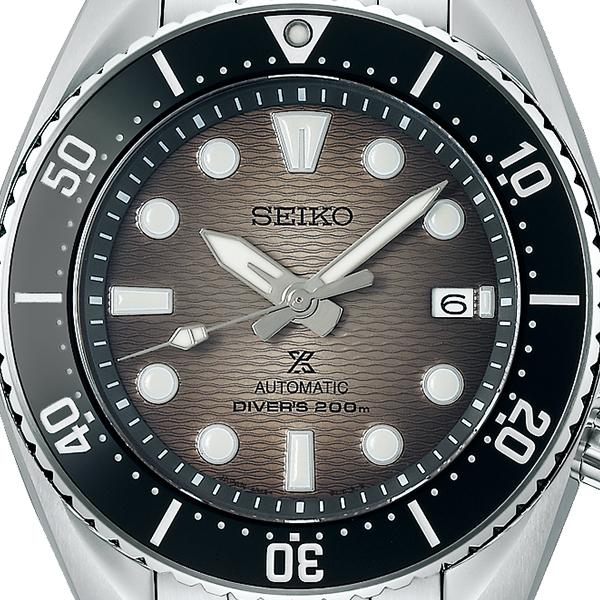 Seiko Prospex SUMO SBDC177 Men's Mechanical Watch with Gray Gradient Dial, Exclusive Model