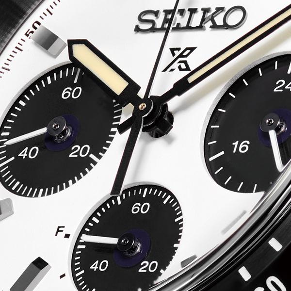 SEIKO PROSPEX SPEEDTIMER SBDL085 White Panda Solar Chronograph JDM Men’s Watch