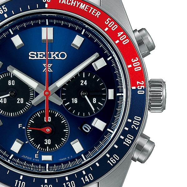 Seiko Prospex SPEEDTIMER Solar Chronograph in Archive Colors (SBDL097) Men's Watch (Pepsi)